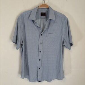 Untuckit Tiefenbrunner Wrinkle-Free Performance Short-Sleeve Shirt Size S